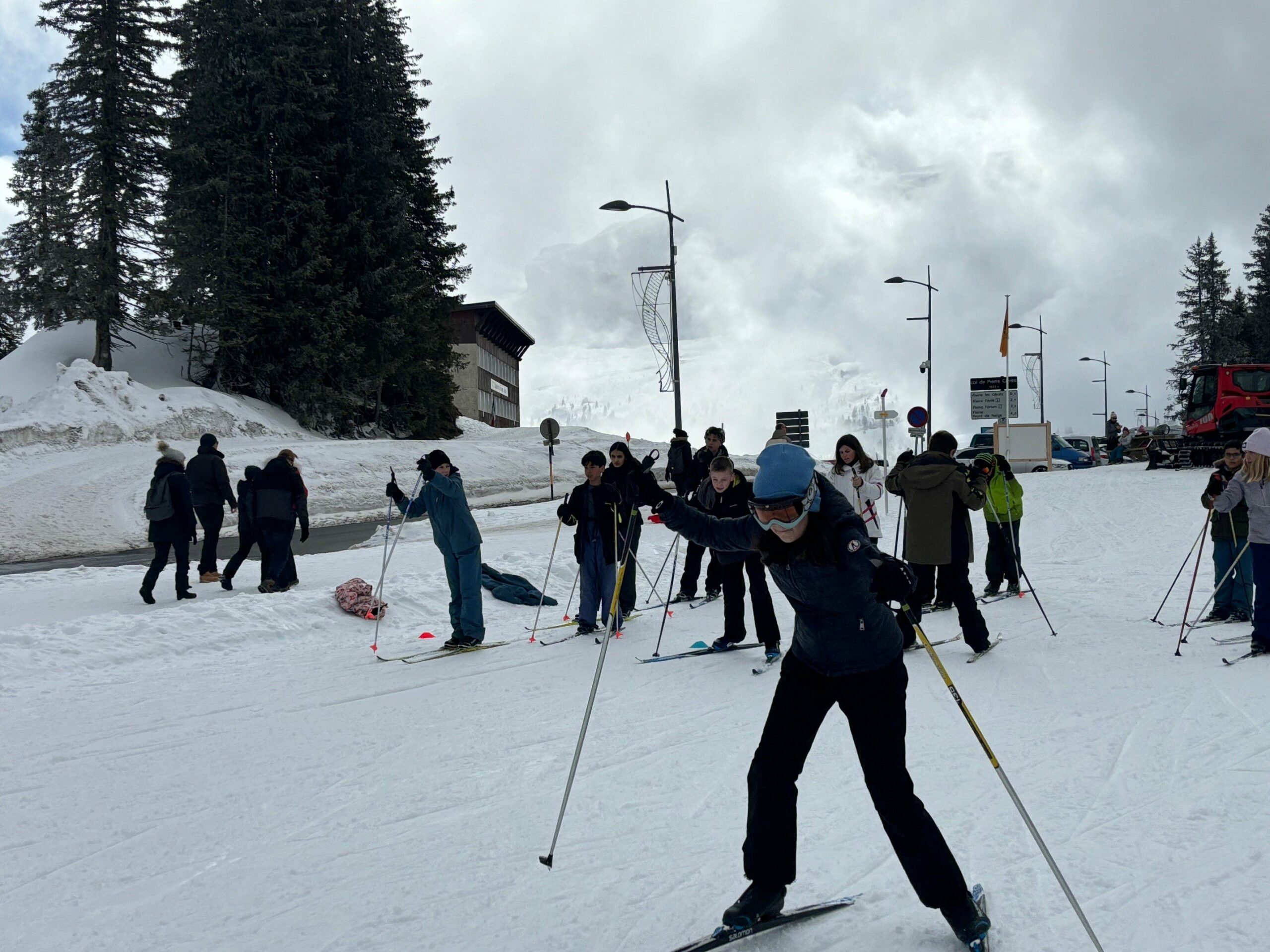 Ski de fond pour les 5èmes!