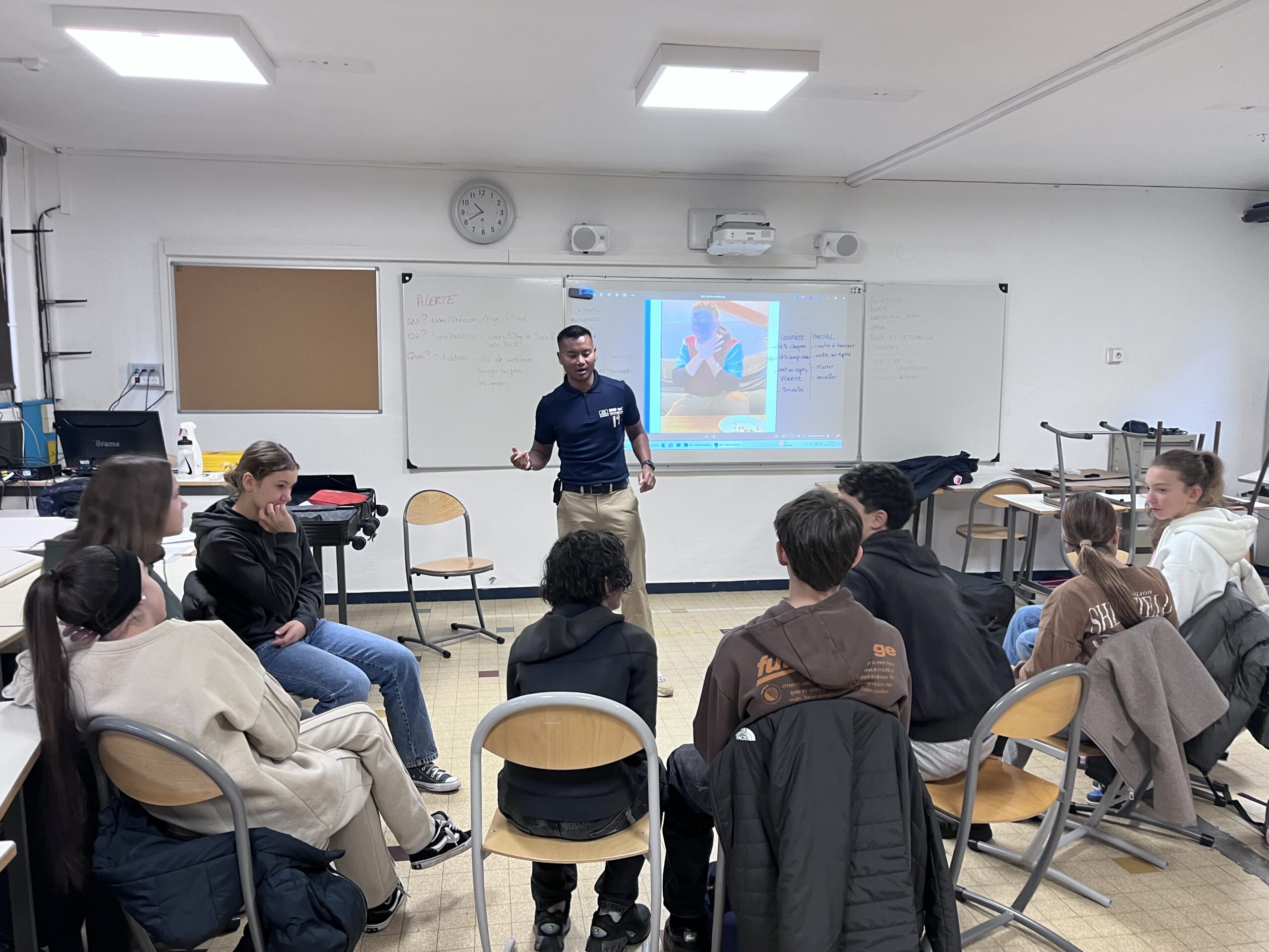 Les élèves de 4ème formés aux gestes qui sauvent